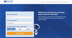 Desktop Screenshot of cheap-auto-insurance-savings.com